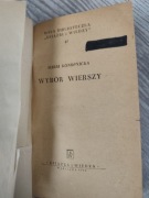 Maria Konopnicka "Wybór wierszy" 1952 rok