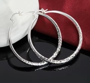 Hit Kolczyki nowe próba 925 unikat wyjątkowe modne hit koła kółka srebrne