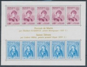 Monako 1975 - EUROPA CEPT, malarstwo, Mi blok 8**
