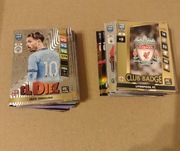 Zestaw około 70 kart piłkarskich Panini FIFA 365 2025