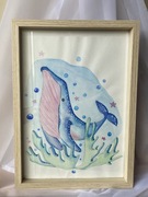 Akwarela. Obraz dziecięcy 