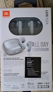 Słuchawki JBL Live Flex TWS srebrne
