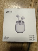 Słuchawki YOBOLA T9 bluetooth białe
