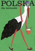 Polska dla bocianow plakat Jakub Zasada