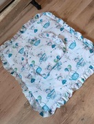 Kocyk i poduszka dla noworodka 