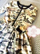 Sukienka BY O LA La firmowa moro kieszenie R.S 36