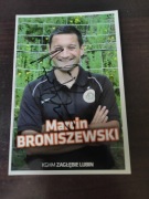 Autograf Marcin Broniszewski Zagłębie Lubin 
