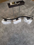 Dwa żyrandole na 3 żarówki