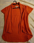 Pomaranczowy Kardigan