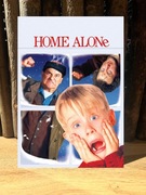 Kevin sam w domu. Home Alone. Metalowy obraz.