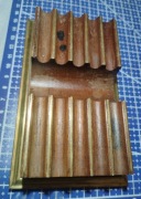 Podstawka na ołówki z kompletu biurkowego w stylu Napoleon III mahoń?