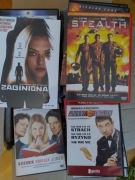 109 filmów zagranicznych DVD - na sztuki  po 15zł