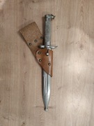 Bagnet szwedzki wz.1896 wersja A ( talerzyk) , paradny,rzadka żabka paradna