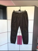 Czekoladowe spodnie damskie Mohito rozmiar L 40 bawełna