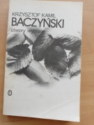 Utwory wybrane   Krzysztof K. Baczyński 