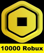 ROBLOX ROBUX 10.000 SZTUK 10K ROBUXÓW ROBUXY WALUTA DO GRY ROBLOX GAMEPASS