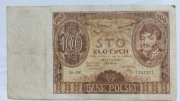 Banknot 100zł 1932 rok ser.AW