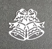 Scrapki Papierowe Święta Boże Narodzenie Stroik 2 dzwonki.