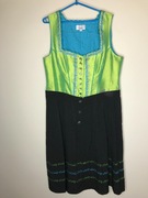 Sukienka Dirndl bawarska oktoberfest folk myslistwo Trachten 46 xxl xl 