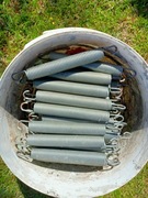 66x Sprężyna do trampoliny długość 21 cm