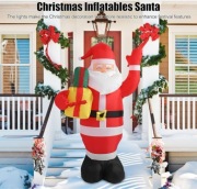 Nadmuchiwany Święty Mikołaj Odporny na Warunki Atmosferyczne