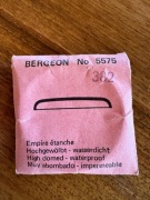 Szkło zegarkowe BERGEON 38.2 mm NOS do zegarka kieszonkowego plexi wypukłe