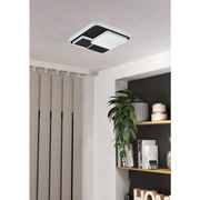 Lampa sufitowa, plafon Lepreso LED/19,5W/230V czarno-biały Eglo