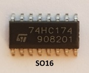 74HC174   Hex D-Type Flip-Flops with Clear