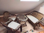 Meble wypoczynkowe z naturalnego rattanu OLiMAR