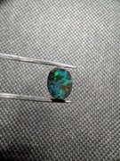 Boulder Opal Australijski Lity Kaboszon H7 Idealny do zakucia w biżuterię