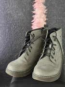 Botki Martensy Srebrne. Wiosna! Miss SIXTY dla dziewczynki brokat 36