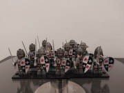 Minifigurka 11 sztuk Rycerz Wojownik Czarni kompatybilne z LEGO