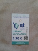 Bilet komunikacji miejskiej - FLORENCJA / WŁOCHY - 1,70€