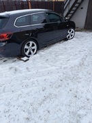 Zaślepka P/L nakladki progu OPC line z20r opel astra j całe na cześ