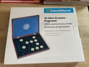 Kaseta  na monety 2 E .  Erasmus.