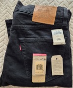 Spodnie Levi's 527 BootCut 32/34 czarne Levis W32 L34 Promocja
