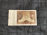 100 złotych 1934, banknot, seria BB