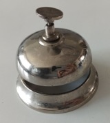dzwonek hotelowy srebrny 7,7 cm do