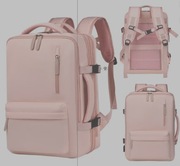 Plecak podróżny, kabinowy do samolotu, wodoodporny z USB, 44x30x16/26cm