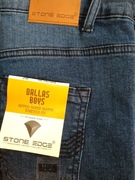 spodnie STONE EDGE RIP SUPER SKINNY STRETCH FIT DALLAS BOYS W28 14lat 