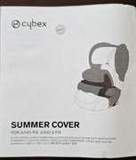 Pokrowiec do fotelika samochodowego Juno-Fix cybex biały