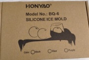 HONYAO Foremka do lodu Silikonowa ,Foremka do kulek lodu.