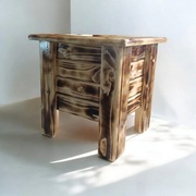 Drewniane donice ogrodowe z plastikowym wkładem solidne i estetyczne 