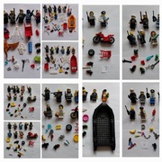 Lego City. Zestaw  82 minifigurki + akcesoria.