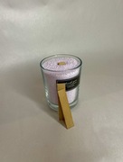 Świeca sypana z wosku palmowego „Kwiaciarnia” -pojemnik okrągły