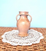 Wazon gliniany szkliwiony 