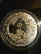 Tokelau 1 dollar Terra 2022 srebro 1 uncja oz