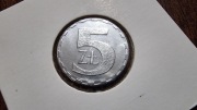 moneta 5 złotych 1990