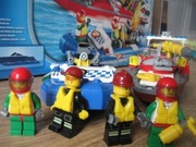 LEGO City 60005 - Łódź Strażacka - komplety 