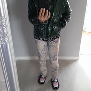 Dwustronna lekka ocieplana kurtka r M/ L Nowa bez metki spr wymiary 